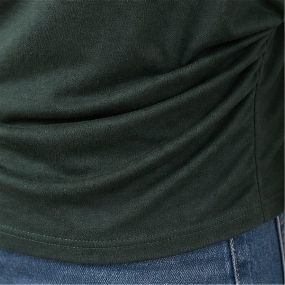 Lilac Wrap Blouse - Picture 6 of 6